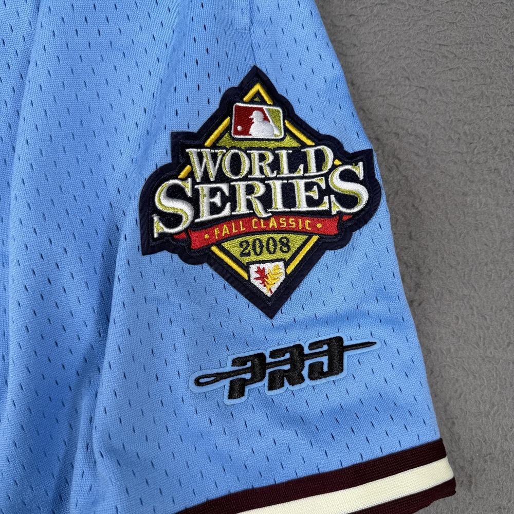 Philadelphia Phillies Shorts Mens Small Blue MLB Pro Standard World Series NEW - Picture 2 of 14